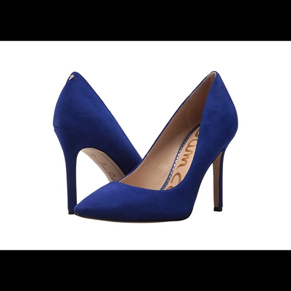 sam edelman blue pumps